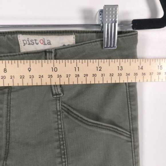 Pistola Cargo Zip Pockets & Hem Skinny Pants P6952ED-PET Size 29 - Picture 5 of 12